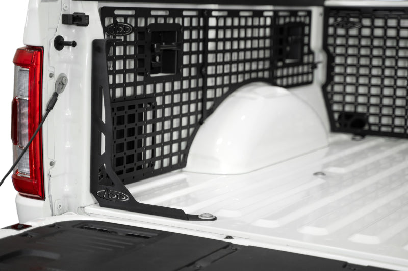 ADD 2021+ Ford F150 Raptor 66in Bed Side Molle Panels - Driver Front