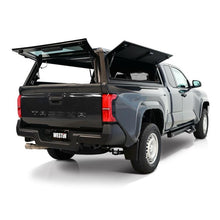 Cargar imagen en el visor de la galería, Westin EXP Truck Cap COMPLETE KIT A + BS (24-25 Toyota Tacoma DC 6ft. Bed) - Black