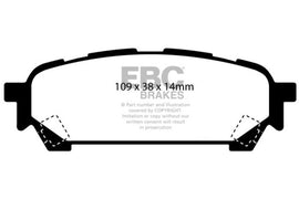 EBC 03-05 Subaru Impreza 2.0 Turbo WRX Bluestuff Rear Brake Pads