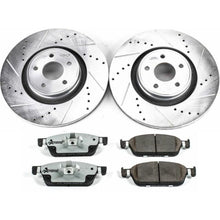 Cargar imagen en el visor de la galería, Power Stop 15-18 Ford Focus Front Z26 Street Warrior Brake Kit