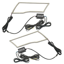 Cargar imagen en el visor de la galería, Oracle 09-18 Dodge Ram Switchback Quad Headlight Halo Kit - RGB+A + w/o Controller