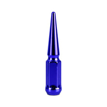 Cargar imagen en el visor de la galería, Mishimoto Mishimoto Steel Spiked Lug Nuts M14 x 1.5 24pc Set Blue