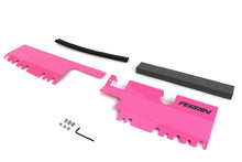 Cargar imagen en el visor de la galería, Perrin 15-21 WRX/STI Radiator Shroud (With OEM Intake Scoop) - Hyper Pink