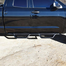 Cargar imagen en el visor de la galería, Westin 07-21 Toyota Tundra Double Cab Outlaw Nerf Step Bars - Textured Black