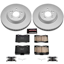 Cargar imagen en el visor de la galería, Power Stop 05-12 Acura RL Front Z17 Evolution Geomet Coated Brake Kit