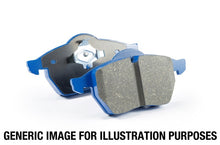 Load image into Gallery viewer, EBC 01-03 Porsche 911 (996) (Cast Iron Rotor only) 3.6 Twin Turbo GT2 Bluestuff Front Brake Pads