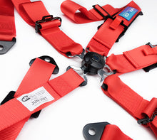 Cargar imagen en el visor de la galería, NRG 5PT 3in. Seat Belt Harness / Cam Lock - Red
