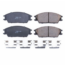 Cargar imagen en el visor de la galería, Power Stop 95-05 Hyundai Accent Front Z17 Evolution Ceramic Brake Pads w/Hardware