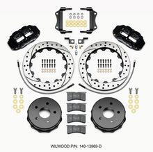 Cargar imagen en el visor de la galería, Wilwood Narrow Superlite 4R Rear Kit 12.88in Drilled 2007-up Jeep JK w/Lines