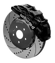 Cargar imagen en el visor de la galería, Wilwood SX6R Front Brake Kit 15in Lug Drive Slotted/Drilled Black w/ Lines 10-14 Chevrolet Camaro SS