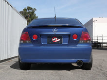 Cargar imagen en el visor de la galería, aFe Lexus IS300 01-05 L6-3.0L Takeda Cat-Back Exhaust System- Blue Tip