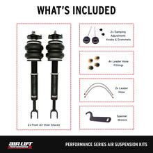 Cargar imagen en el visor de la galería, Air Lift Performance 03-06 Infiniti G35 Sedan / 03-08 Nissan 350Z Air Suspension Front Kit