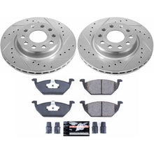 Cargar imagen en el visor de la galería, Power Stop 11-15 Volkswagen Jetta Front Z23 Evolution Sport Brake Kit