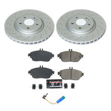 Cargar imagen en el visor de la galería, Power Stop 17-19 Infiniti QX30 Front Z17 Evolution Geomet Coated Brake Kit