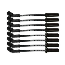 Moroso GM LS/LT 8.5mm Ultra 40 9.75 in Long Wire Set w/o Alum Heatshield - Black