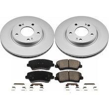 Cargar imagen en el visor de la galería, Power Stop 16-17 Hyundai Veloster Front Z17 Evolution Geomet Coated Brake Kit