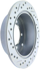 Cargar imagen en el visor de la galería, StopTech Select Sport Drilled &amp; Slotted Rotor - Rear Left