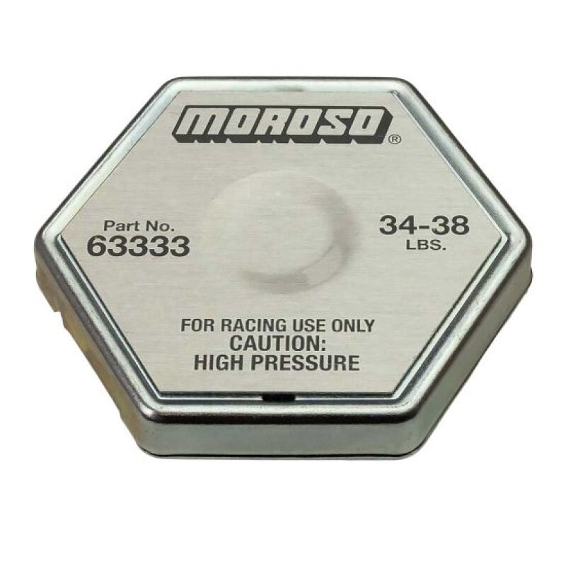 Moroso Racing Radiator Cap - 34-38 PSI