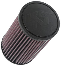 Cargar imagen en el visor de la galería, K&amp;N Filter Universal Rubber Filter 2.75in Flange 4.75in Base 4in Top 8in Height