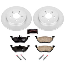 Cargar imagen en el visor de la galería, Power Stop 05-08 Ford Escape Rear Z17 Evolution Geomet Coated Brake Kit