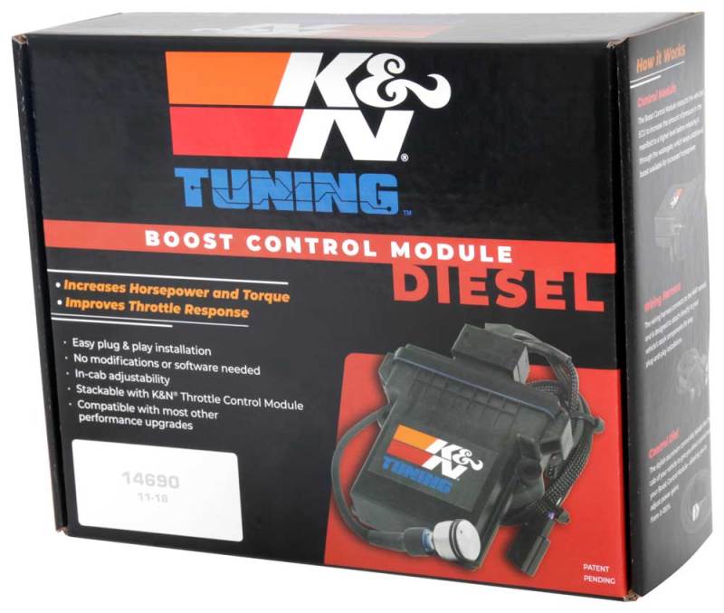 K&N 17-18 Ford F250/F350 V8 6.7L Diesel Boost Control Module