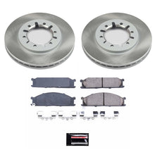 Cargar imagen en el visor de la galería, Power Stop 98-04 Nissan Frontier Front Semi-Coated Rotor Kit