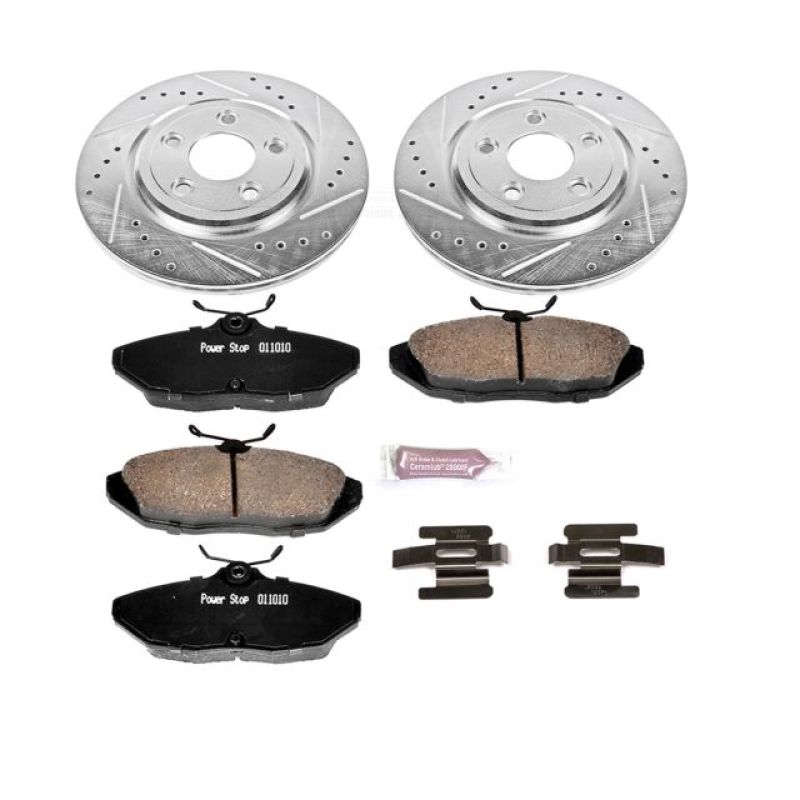 Power Stop 02-05 Ford Thunderbird Rear Z23 Evolution Sport Brake Kit