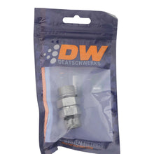 Cargar imagen en el visor de la galería, DeatschWerks 8AN ORB Male to 8AN ORB Male Swivel Adapter - Anodized DW Titanium