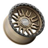 Weld Off-Road Swift 17x9in - 6x135 / 6x139.7 BP - ET-12 - 106.1mm CB Satin Bronze Wheel & Black Ring