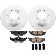 Cargar imagen en el visor de la galería, Power Stop 99-04 Chrysler 300M Rear Z17 Evolution Geomet Coated Brake Kit