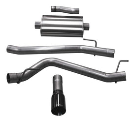 Corsa 2020-2025 Jeep Gladiator JT 3.6L Single Side Exit Cat-Back Exhaust w/ Single 4in Polished Tip