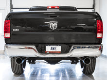 Cargar imagen en el visor de la galería, AWE Tuning 09-18 RAM 1500 5.7L (w/o Cutout) 0FG Dual Rear Exit Cat-Back Exhaust - Chrome Silver Tips