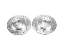Cargar imagen en el visor de la galería, Power Stop 16-18 Mazda CX-3 Rear Evolution Drilled &amp; Slotted Rotors - Pair