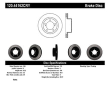 Cargar imagen en el visor de la galería, Stoptech 08-11/13-18 Toyota Land Cruiser Front Premium High Carbon Cryo Brake Rotor