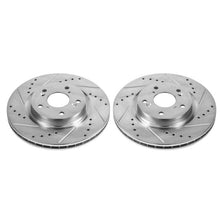 Cargar imagen en el visor de la galería, Power Stop 12-16 Honda CR-V Front Evolution Drilled &amp; Slotted Rotors - Pair