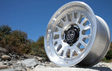 Load image into Gallery viewer, ICON Anza 17x8.5 / 5x5 / -6mm / 4.5in BS Silver Machined Wheel