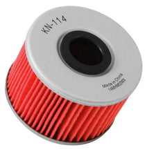 Cargar imagen en el visor de la galería, K&amp;N Oil Filter Powersports Cartridge Oil Filter