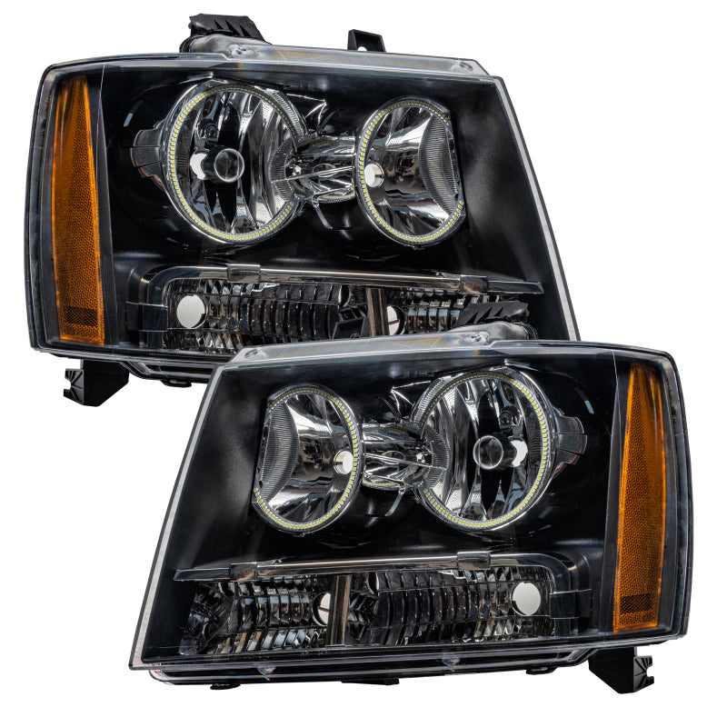 Oracle 07-13 Chevrolet Avalanche Pre-Assembed SMD Headlights - White SEE WARRANTY