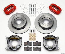 Cargar imagen en el visor de la galería, Wilwood Forged Dynalite P/S Park Brake Kit Red 55-57 Chevy 2.34in Offset