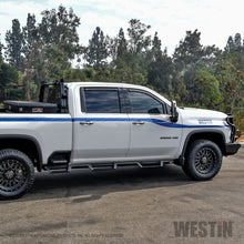 Cargar imagen en el visor de la galería, Westin 2020 Chevy Silverado 2500/3500 Crew Cab (6.5ft Bed) HDX W2W Nerf Step Bars - Textured Black