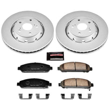 Cargar imagen en el visor de la galería, Power Stop 09-16 Toyota Venza Front Z17 Evolution Geomet Coated Brake Kit