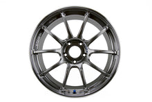 Cargar imagen en el visor de la galería, Advan RZII 18x9.5 +35 5-114.3 Racing Hyper Black Wheel