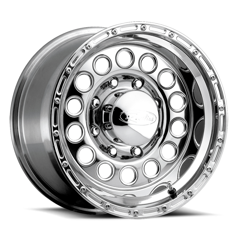 Raceline 887 Rock Crusher 16x8in / 5x139.7 BP / -20mm Offset / 107.95mm Bore - Polished Wheel