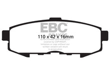 Cargar imagen en el visor de la galería, EBC 04-06 Mazda MPV 3.0 Ultimax2 Rear Brake Pads