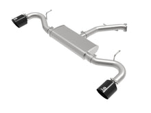 Cargar imagen en el visor de la galería, aFe Takeda Series 2.5in 409 SS Axle-Back Exhaust 18-20 Hyundai Elantra GT L4-1.6L(t) w/ Black Tips