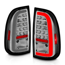 Load image into Gallery viewer, ANZO 00-06 Toyota Tundra LED Taillights w/ Light Bar Chrome Housing Clear Lens