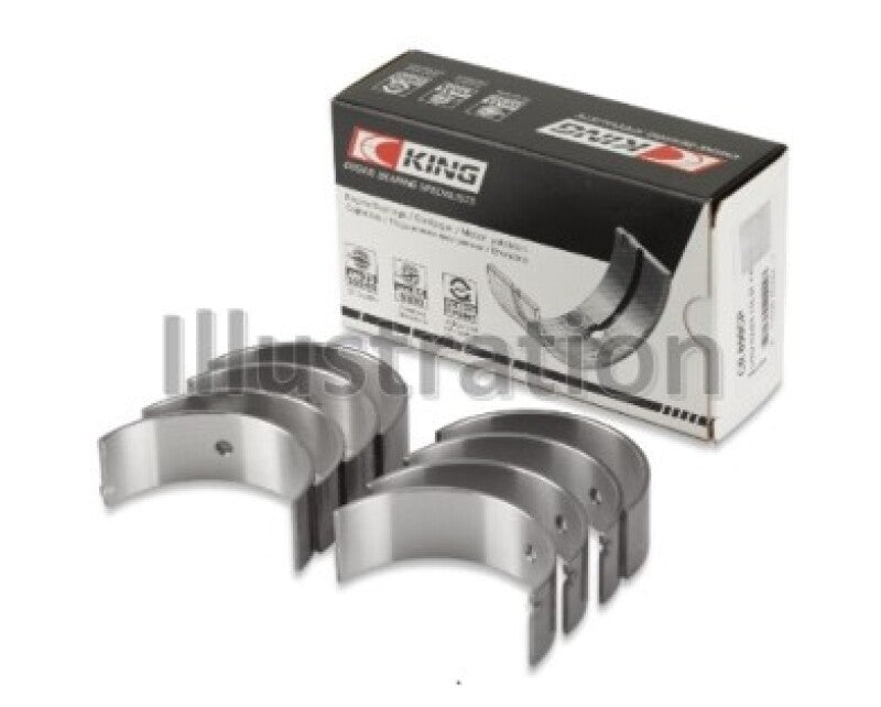 King Engine Bearings Ford 2.3L Duratec Mazda L3-Vdt Mzr Turbo (Size +1.0mm) Conrod Bearing Set