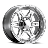 Raceline 886 Renegade 17x9in / 6x139.7 BP / 0mm Offset / 107.95mm Bore - Polished Wheel