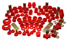 Cargar imagen en el visor de la galería, Energy Suspension 07-11 Jeep JK 2dr Red Hyper-Flex Master Bushing Set