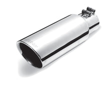 Load image into Gallery viewer, Gibson Round Dual Wall Angle-Cut Tip - 4in OD/2.25in Inlet/6.5in Length - Stainless